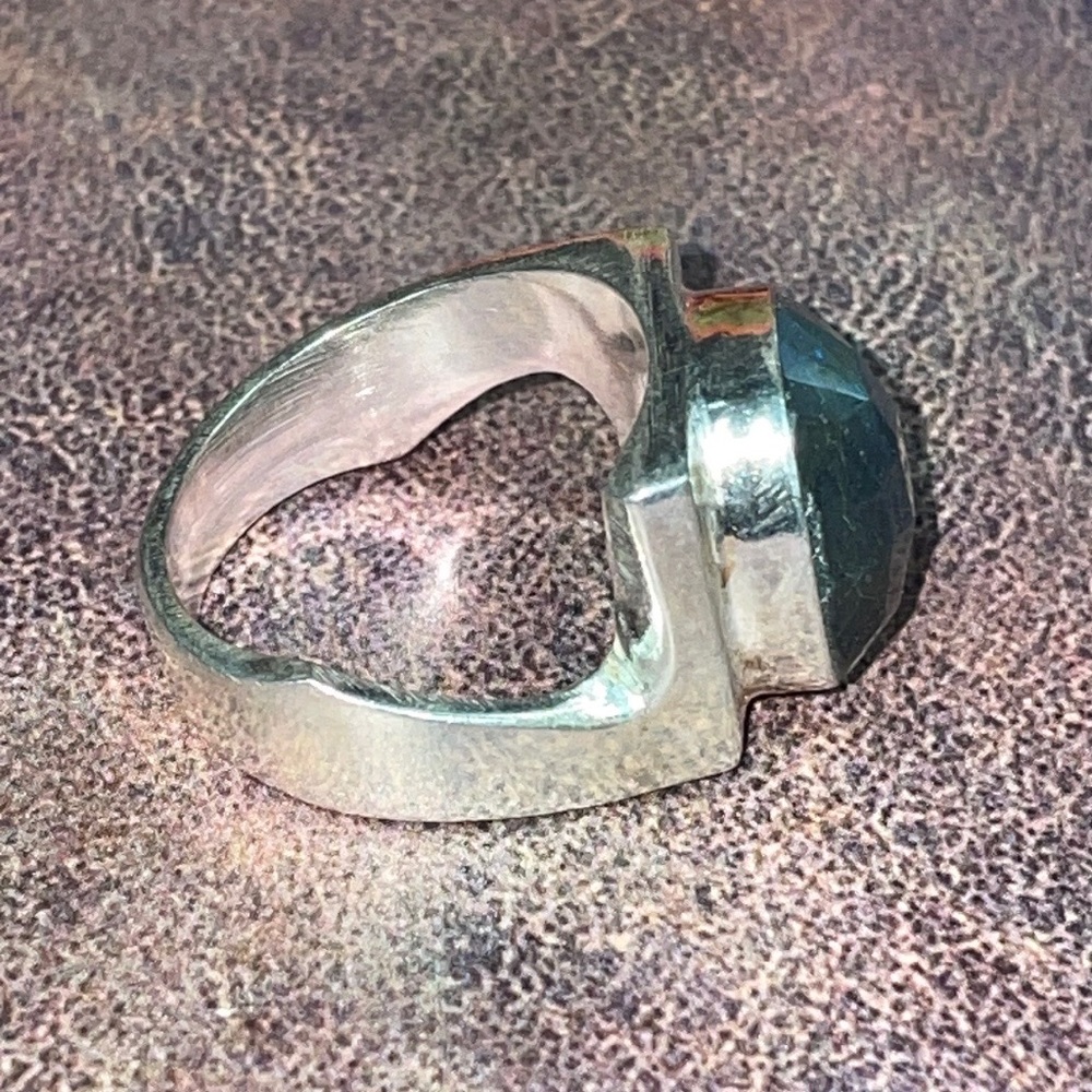 Labradorite Silver Ring - Picture 7 of 16